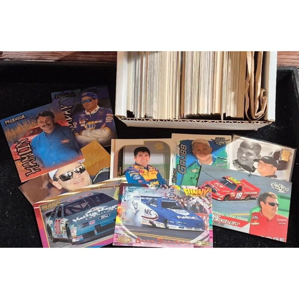 Nascar Collectors random 1990's Cards Approx 150-200ct